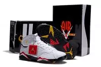 sport air jordan 7 hommes basket blance yellow